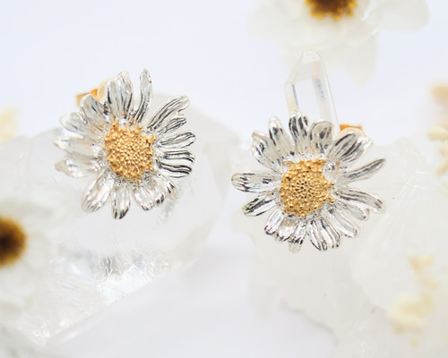 スワロフスキー　ピアス　Eternal Flower デイジー　正規品　極美品 スワロフスキー ピアス Eternal Flower デイジー 正規品極美品箱