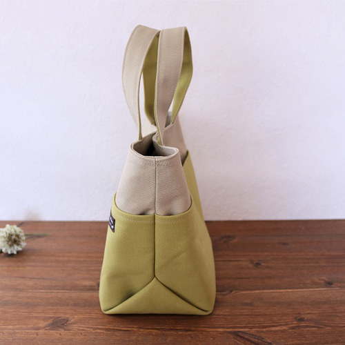 ♤選べるｶﾗｰ♪倉敷帆布ﾄｰﾄM（ﾍﾞｰｼﾞｭﾍﾞｰｽ） トートバッグ fabric
