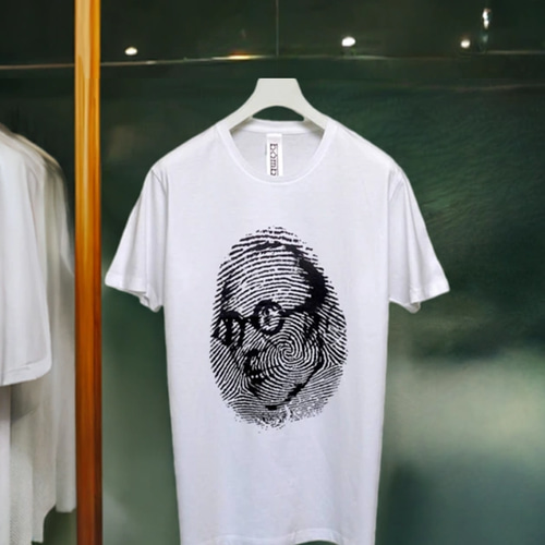 ル・コルビュジェ ホワイト Tシャツ 【 シルクスクリーン 】 Tシャツ