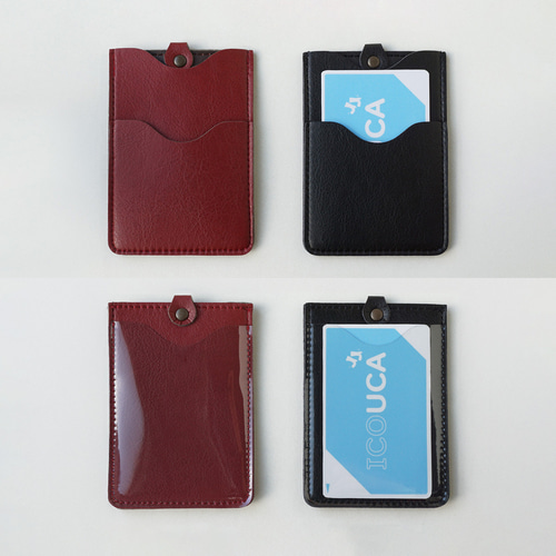 シンプルパスケース ボールチェーン付き (PAS03) 日本製 国産素材 定期