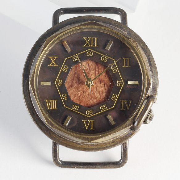 木錶盤WB-007 M尺寸MADE IN JAPAN手工手錶watch木皮革 第6張的照片