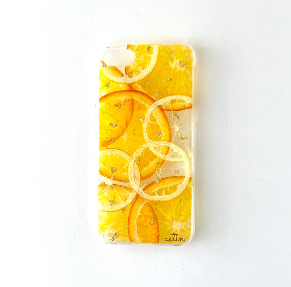 22a. 檸檬色和橘色智慧型手機保護殼相容於所有型號 第5張的照片