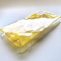 檸檬和橙子壓榨水果智能手機保護殼筆記本電腦類型可更換兼容所有型號 Galaxy xperia aquos 第4張的照片