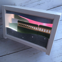 ハロウィン、キャンディボックス、ドラキュラの棺ステンドグラス