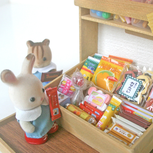 小さな駄菓子屋さん ミニチュア ミニチュアフード その他置物 ち
