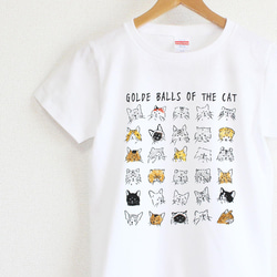 猫の尻Ｔシャツ　レディースタイプ 1枚目の画像