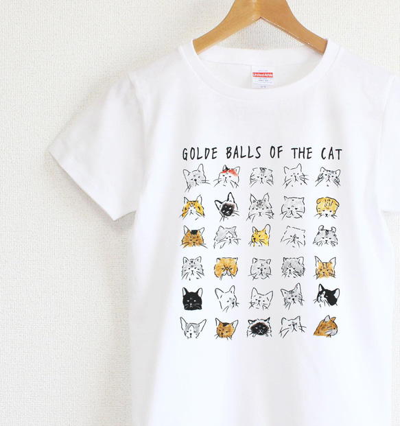 猫の尻Ｔシャツ　レディースタイプ 1枚目の画像