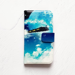 送関込【Harper & Blake】UK発!手帳型スマホケース Moon/月星金 Harper & Blake】UK発☆手帳型スマホケース Dots/水玉4色