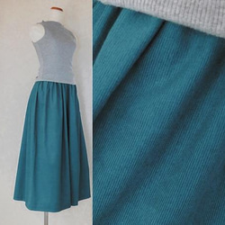 [19色展開]＊秋冬定番! 軽やか起毛コットン＊コーデュロイのガウチョパンツ 3枚目の画像