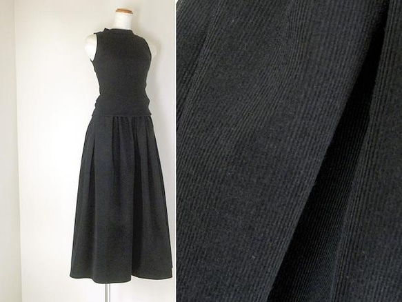 [19色展開]＊秋冬定番! 軽やか起毛コットン＊コーデュロイのガウチョパンツ 6枚目の画像