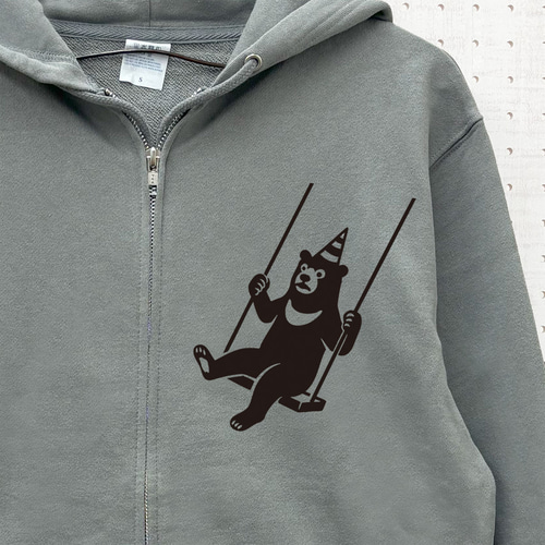 が*ロ様 Reckless Scholars フード付きパーカー グレー/ブラッ メタルワンポイントZIPパーカー – WEGO ONLINE STORE