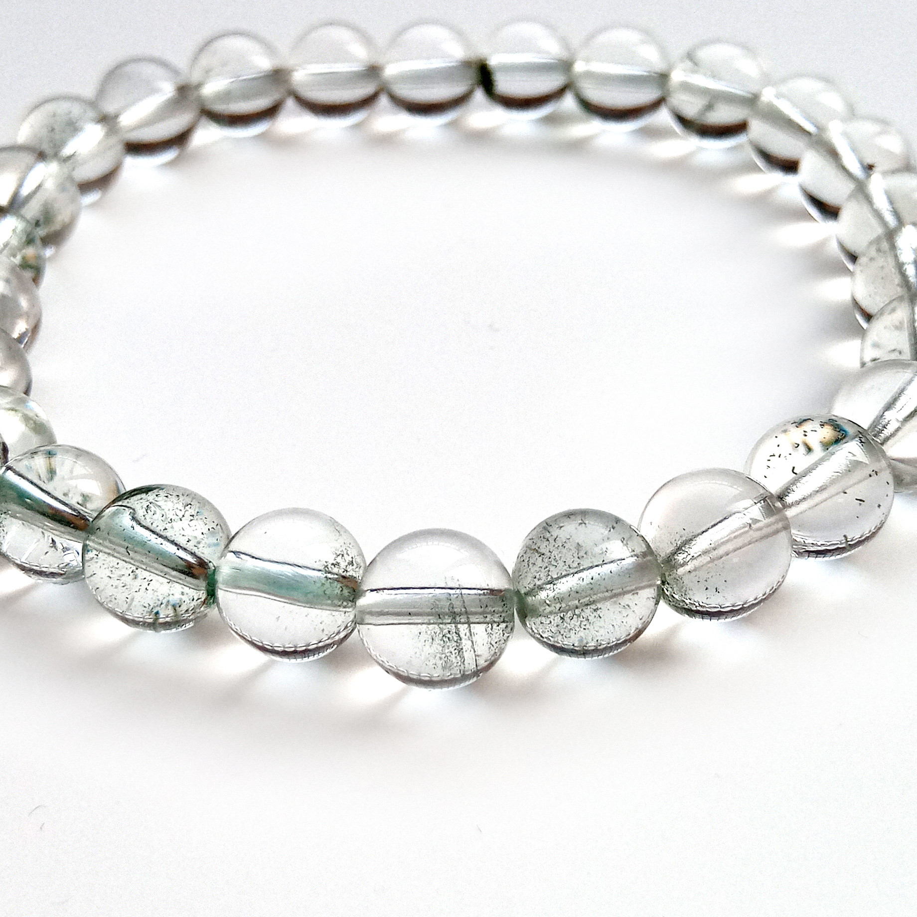 超透明ｶﾞｰﾃﾞﾝｸｵｰﾂﾌﾞﾚｽﾚｯﾄ8mm/523-01/265413420 240428t