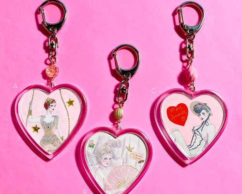 ☆SALE☆ ハート型キーホルダー その他雑貨 ree*rosee 通販