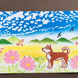 とんぼの消しゴムはんこ（持ち手つき） 4枚目の画像