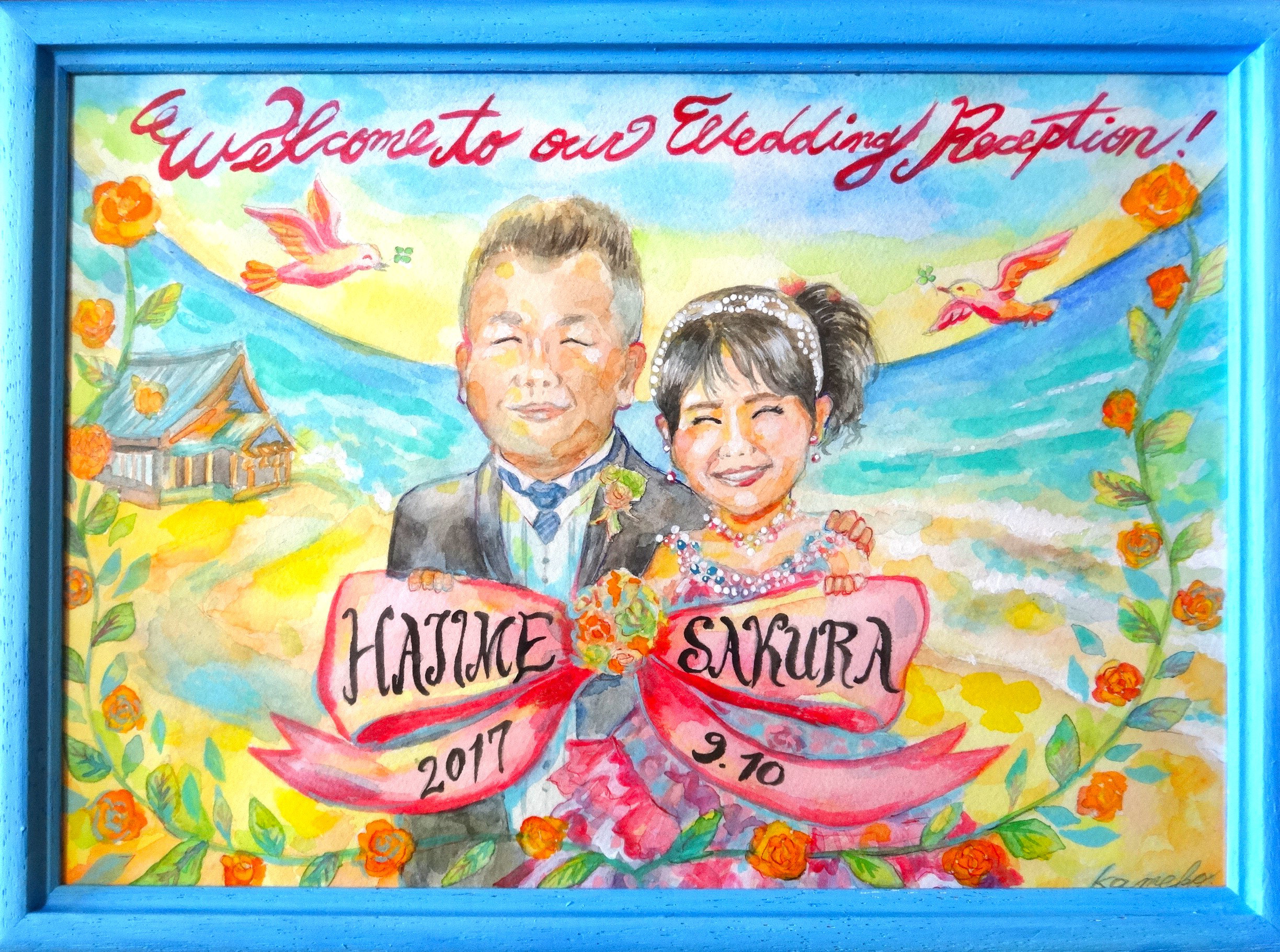ウエディング・ウエルカムボード・結婚式