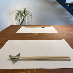 淡路島産の竹から作った　手にやさしくなじむ夫婦箸 2枚目の画像