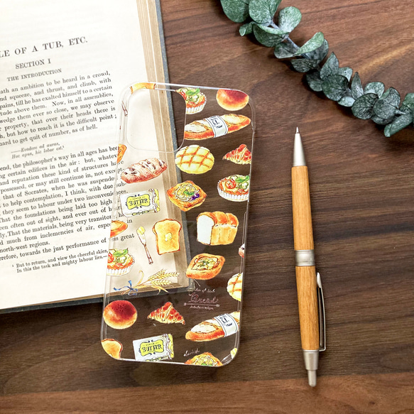 麵包透明外殼｜麵包智慧型手機外殼透明 第2張的照片