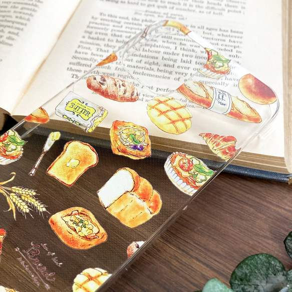 麵包透明外殼｜麵包智慧型手機外殼透明 第3張的照片