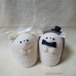 シマエナガ 雪の妖精 オーダー受付【羊毛フェルト】 羊毛フェルト クリ