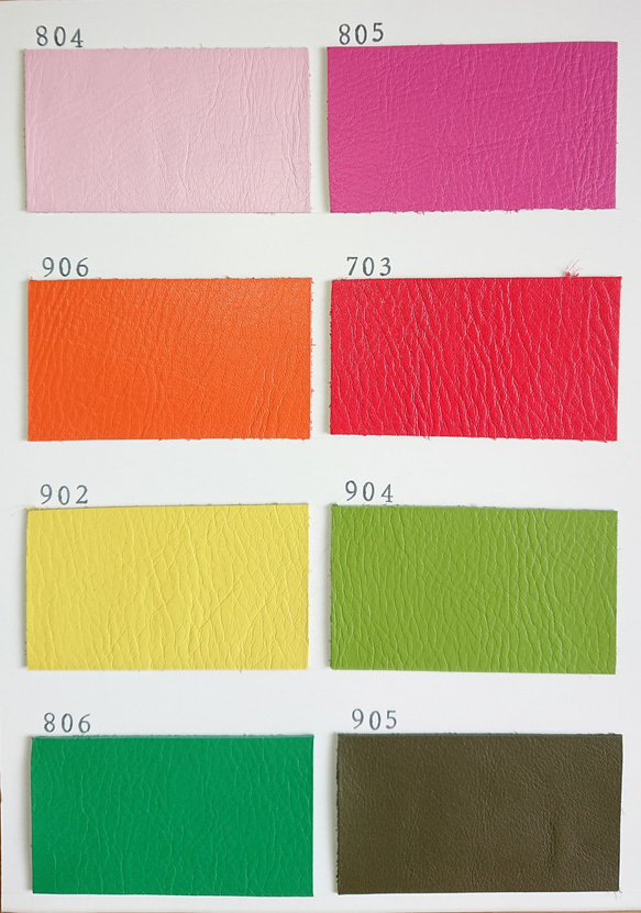春バッグ　選べるカラー20色 配色も選べる レザートート ボーダー バイカラー 受注製作 7枚目の画像