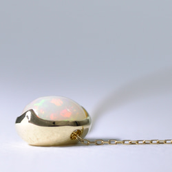 Opal_0.91ct/k18YG Necklace 【Cupola/クーポラ】 3枚目の画像