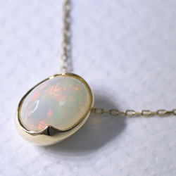 Opal_0.91ct/k18YG Necklace 【Cupola/クーポラ】 1枚目の画像