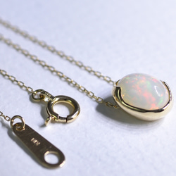 Opal_0.91ct/k18YG Necklace 【Cupola/クーポラ】 5枚目の画像