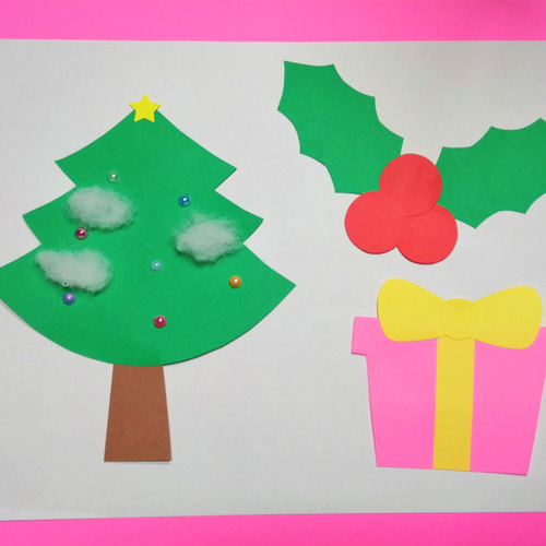 クリスマス サンタさん 壁面 飾り ガーランド ハンドメイド ガーランド