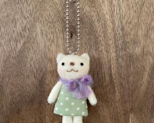 Howakero ほわケロ 羊毛フェルトねこくん