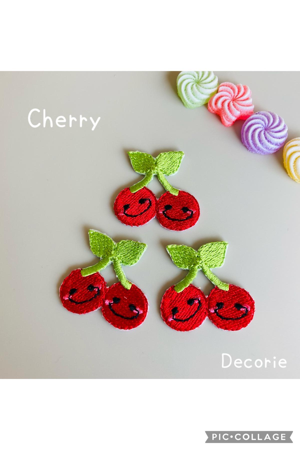 入園 さくらんぼ オーダー 入学 ハンドメイド