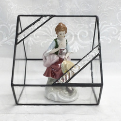 ステンドグラス製　星のテラリウム(小) ステンドグラス製 星のテラリウム(小) - メルカリ