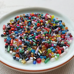 ころころしずく～トパーズラスター～ チェコビーズ 5X7mm 10個 ビーズ
