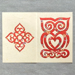 切り絵】花梟 切り絵 ふわコロ《紗紀》 通販 19313394｜Creema