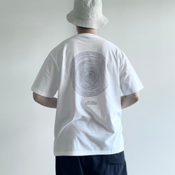 オーバーシルエット半袖Tシャツ / Baum バウム / ホワイト 3枚目の画像