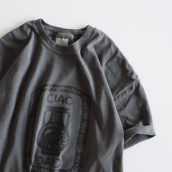 ヴィンテージライク オーバーシルエット半袖Tシャツ / CIAO / スミクロ 2枚目の画像
