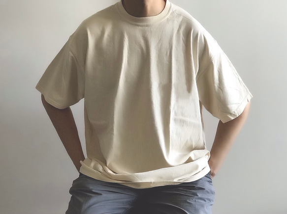 ヴィンテージライク オーバーシルエット半袖Tシャツ / CIAO / スミクロ 7枚目の画像