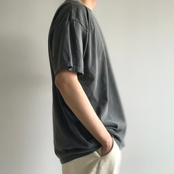 ヴィンテージライク オーバーシルエット半袖Tシャツ / CIAO / スミクロ 5枚目の画像