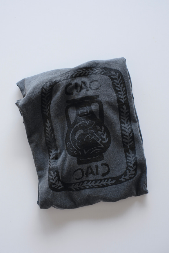 ヴィンテージライク オーバーシルエット半袖Tシャツ / CIAO / スミクロ 3枚目の画像