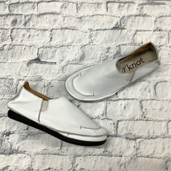 U字ステッチ　ストレスフリー袋縫いスリッポンシューズ　 6050 6枚目の画像