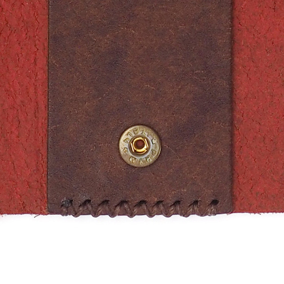 ロールキーケース [レッド] / Roll Key Case [RED] 雑貨　ギフト　レザー 7枚目の画像