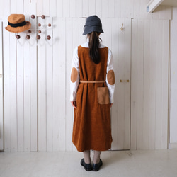 corduroy one-piece　classic orange 第8張的照片