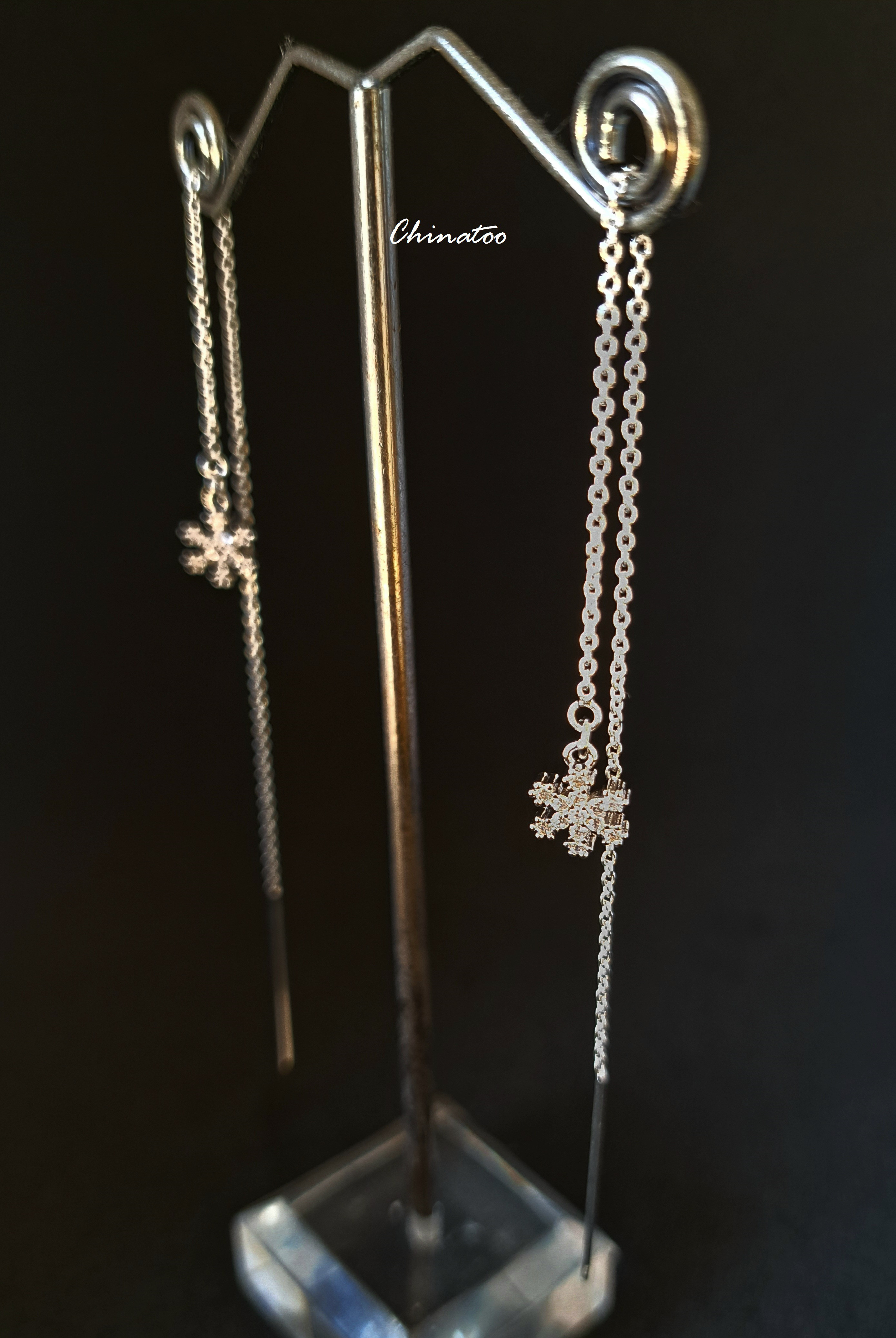 雪の結晶　silver925 babyスノーフレーク