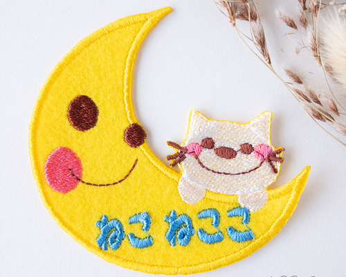 お名前ワッペン★どうぶつ顔★ 名前入りワッペン 動物 ☆サイズ選べます☆ - DECORIE'S GALLERY