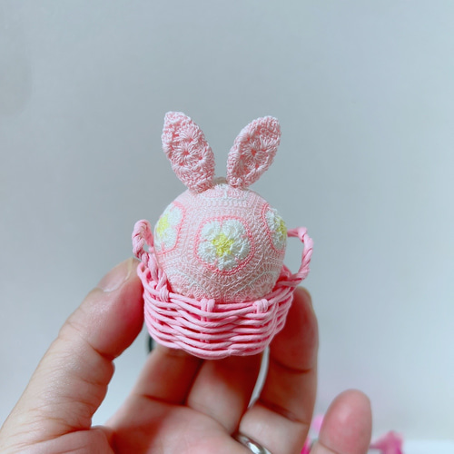 配色オーダー専用 ミシン糸のアフリカンフラワーピンクッションor