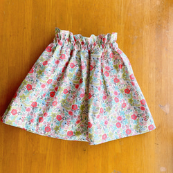 ウエストフリル花柄スカート 2枚目の画像