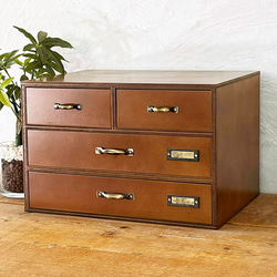 アンティーク ミニチェスト15引き出し ダークブラウン BREA-989 その他