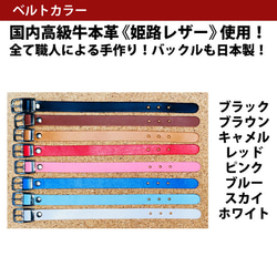 ピカピカ ゴルフ ネームプレート ネームタグ 刻印 名入れ 本牛革 高級 (メール便送料無料) 8枚目の画像