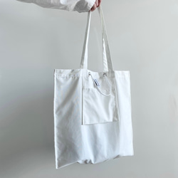 トートバッグ Fallett Two-way mini padded bag ivory FA2403BG07IV Fallett Two-way mini padded bag ivory FA2403BG07IV (Fallett