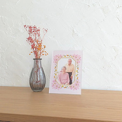 完成品】スクラップブッキング・8インチ・fun フォトフレーム・写真