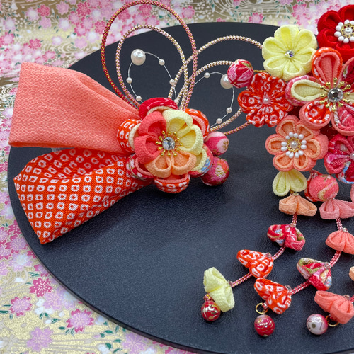 七五三　卒業式　髪飾り Amazon.co.jp: [OTAKUMARKET] 七五三 髪飾り 753 卒業式 成人式